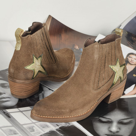 ARIANA Marron, Santiags  MKD