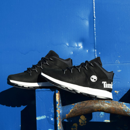 SPRINT TREKKER MID Noir Blanc, Baskets montantes Timberland