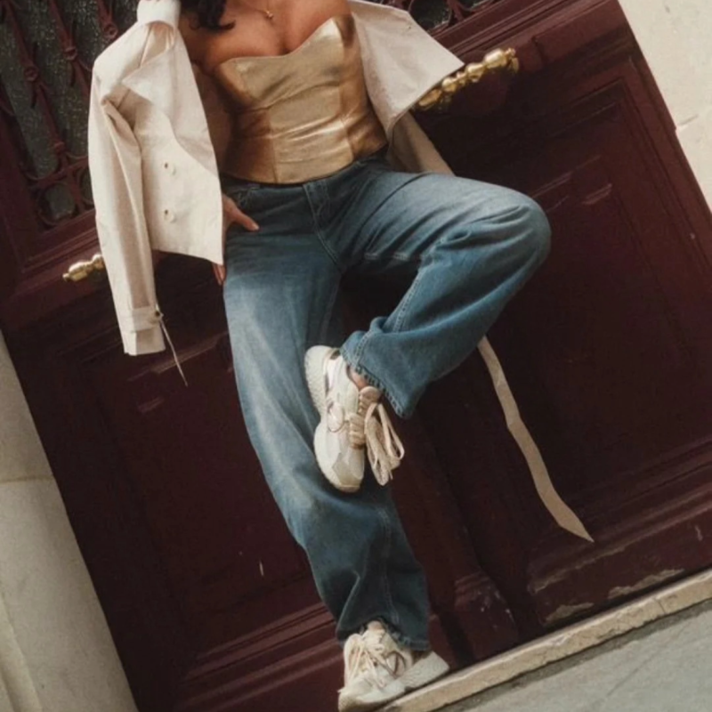 CARTER 2.0 RUNNER Beige Or, Baskets running No Name