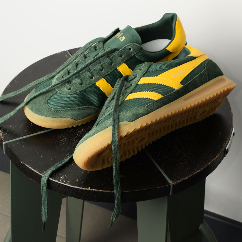 TORNADO Vert Jaune, Sneakers basses Gola