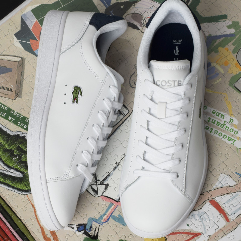 MENS CARNABY SET SNEAKERS Blanc Marine, Sneakers basses Lacoste