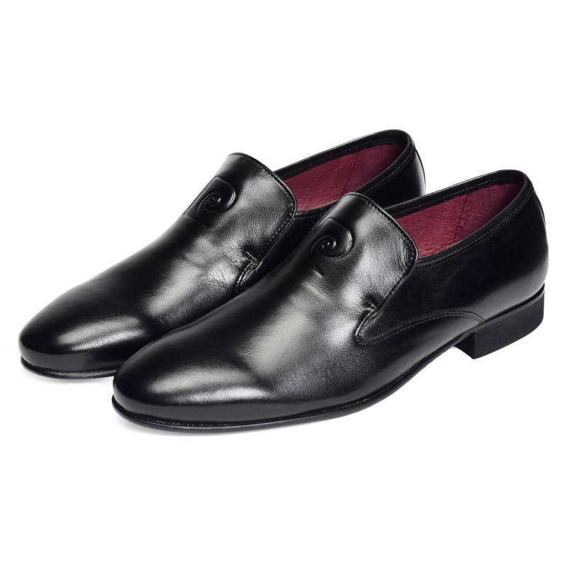 CURLIN Noir, Mocassins Pierre Cardin