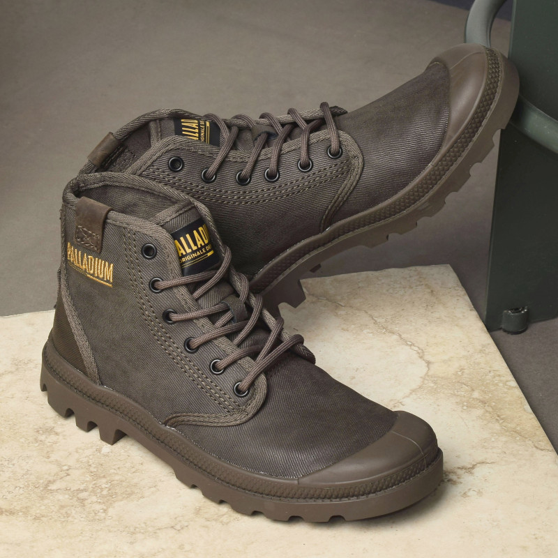 PAMPA HI COATED Marron, Baskets montantes Palladium