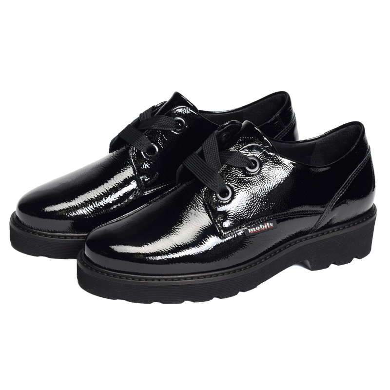 ORELIA Verni Noir, Derbies Mephisto