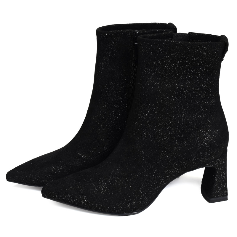 25315 Noir, Bottines Tamaris