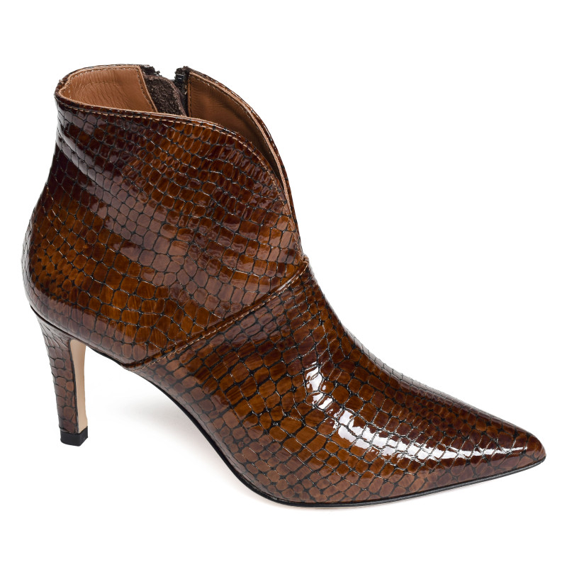 2510 Verni Marron, Bottines Zoï