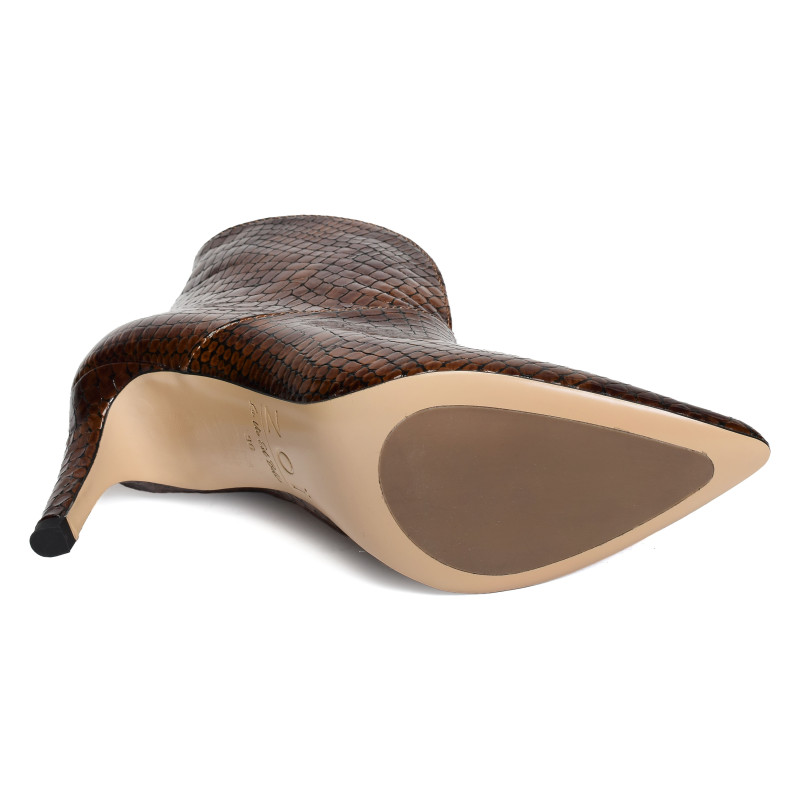 2510 Verni Marron, Bottines Zoï