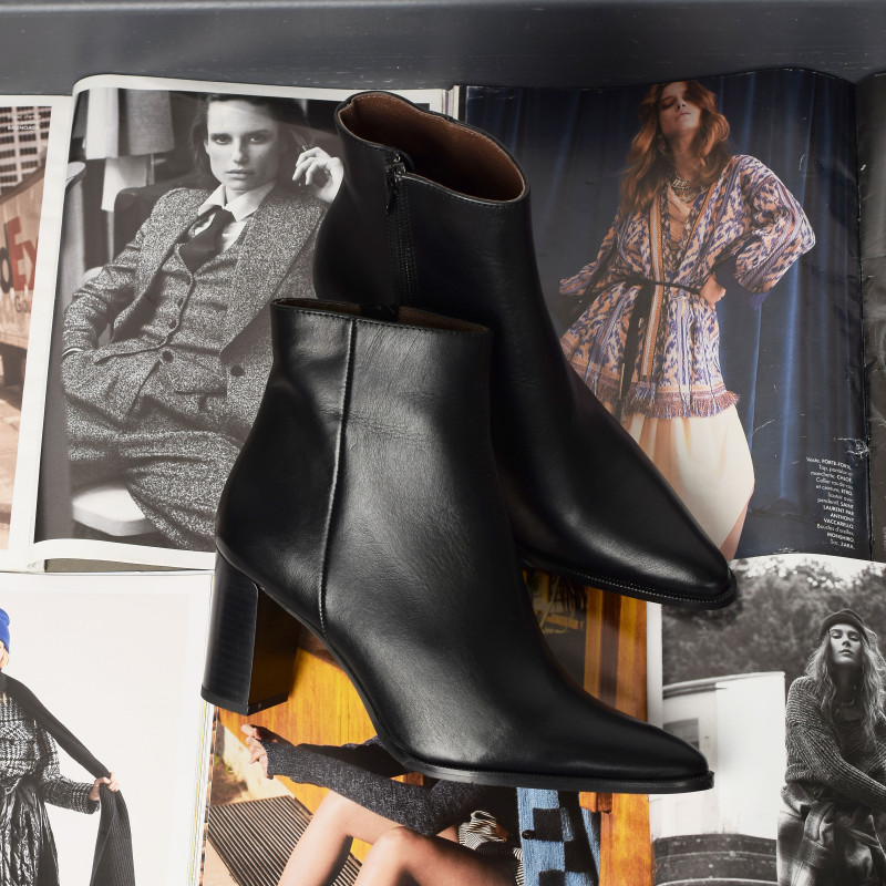 2250 Noir, Bottines Zoï