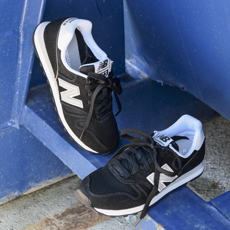 ML373 Noir Blanc, Sneakers basses New Balance