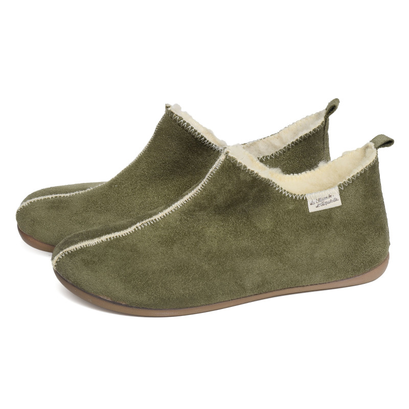 6030 Kaki, Bottillons La Maison de l'Espadrille