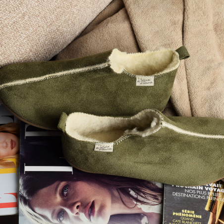 6030 Kaki, Bottillons La Maison de l'Espadrille