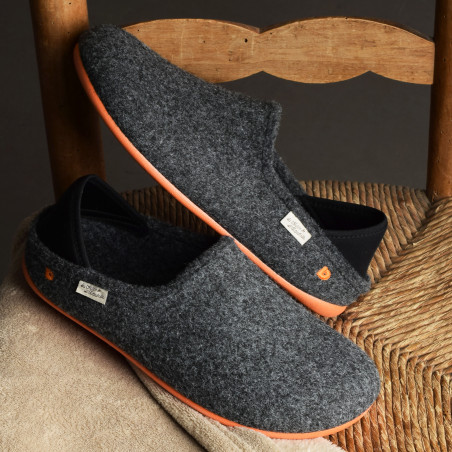 6717 Anthracite, Ballerines La Maison de l'Espadrille