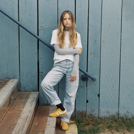 TORNADO W Jaune, Baskets running Gola