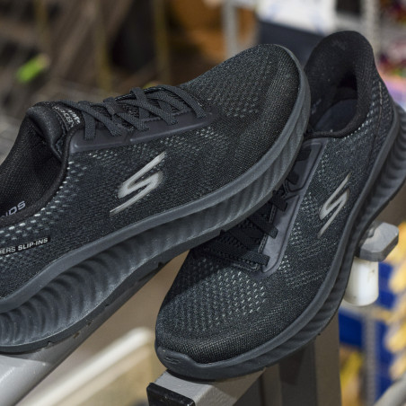 GO WALK NOW PAYTON Noir Noir, Slip-On Skechers