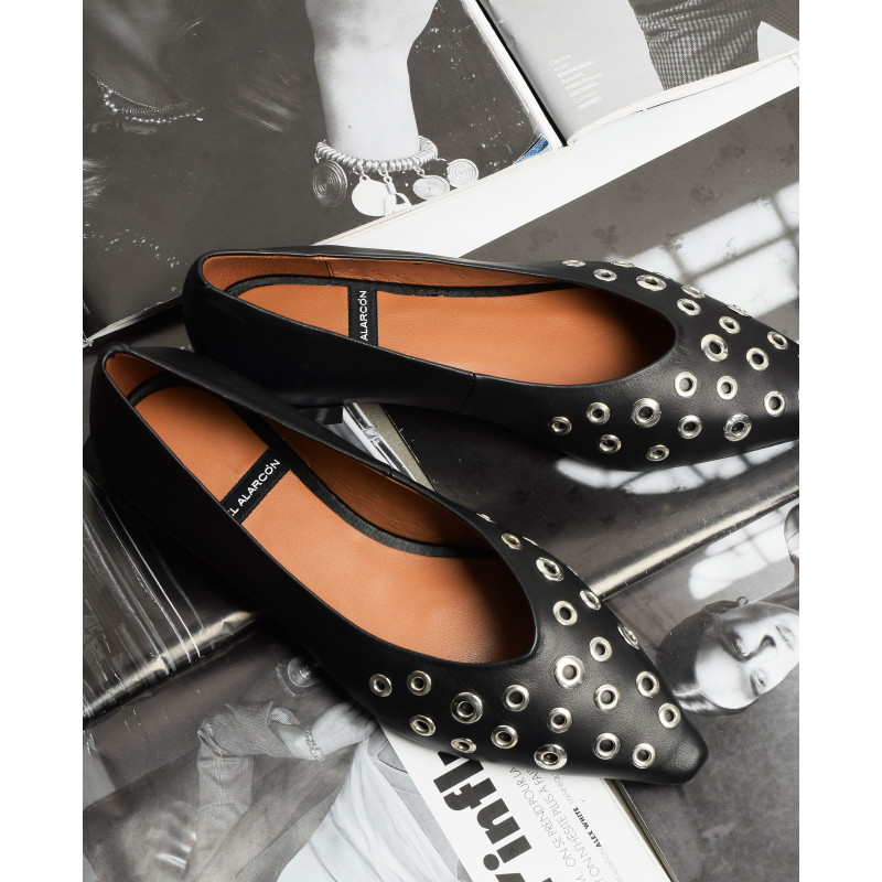 SILA 25509 Noir, Ballerines Angel Alarcón