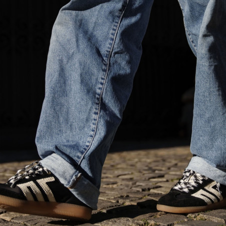 GHOST NYLON MEN Noir, Sneakers basses Back 70