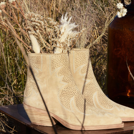 HOLLY 5356 Beige, Santiags  Alpe