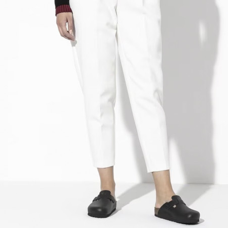 BOSTON CUIR W Noir, Sabots Birkenstock