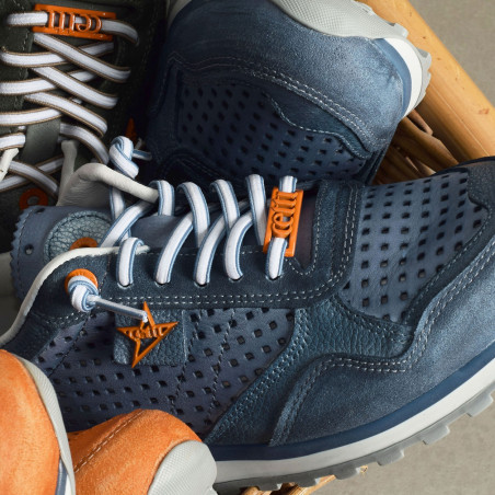 C848 Bleu Orange, Baskets running Cetti