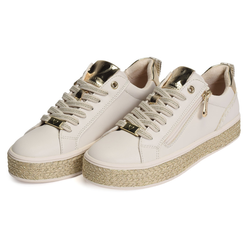 23715 Beige, Sneakers basses Marco Tozzi