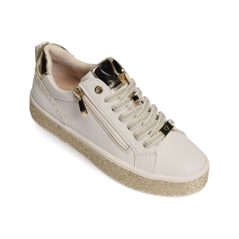 23715 Beige, Sneakers basses Marco Tozzi