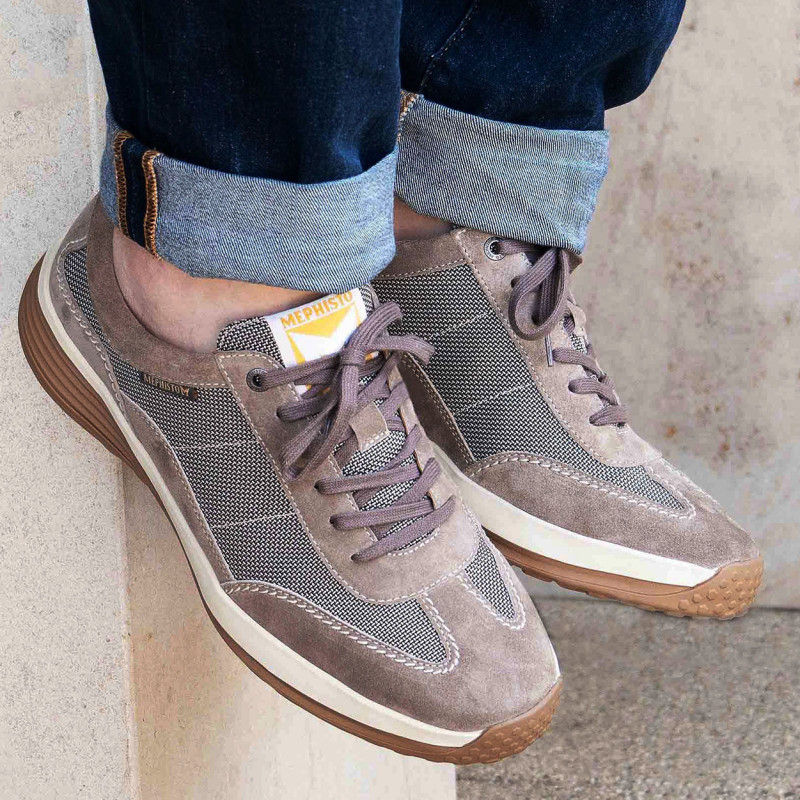STEVE AIR Taupe, Sneakers basses Mephisto