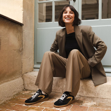 NOVA Noir Or, Sneakers basses 0-105