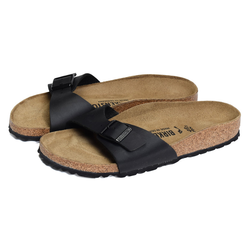 MADRID W Noir, Mules Birkenstock
