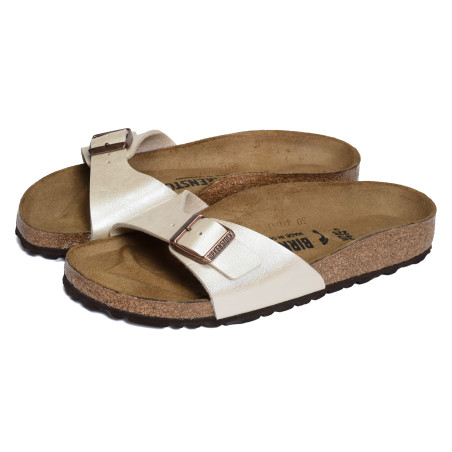 MADRID W Ecru, Mules Birkenstock