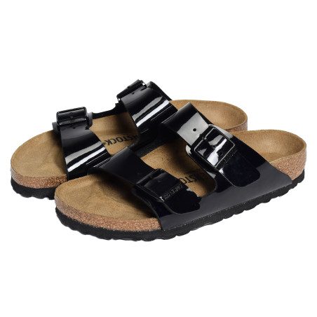 ARIZONA W Verni Noir, Mules Birkenstock