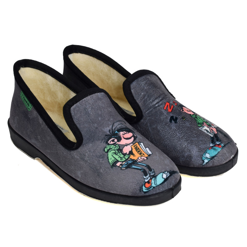 G158 Gris, Charentaises La Maison de l'Espadrille