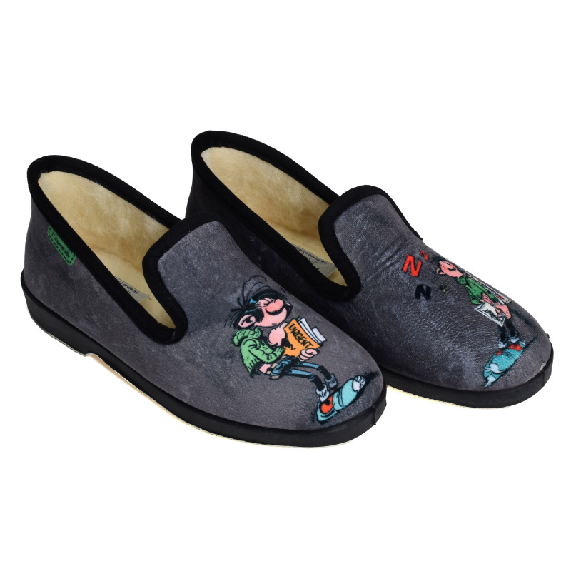 G158 Gris, Charentaises La Maison de l'Espadrille