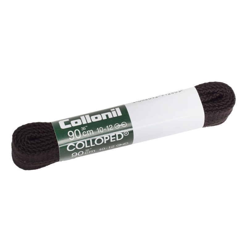 LACETS PLATS 90 CM Marron Foncé, Lacets Collonil