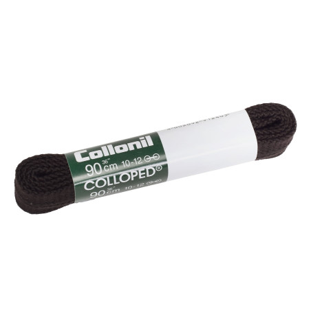 LACETS PLATS 90 CM Marron Foncé, Lacets Collonil