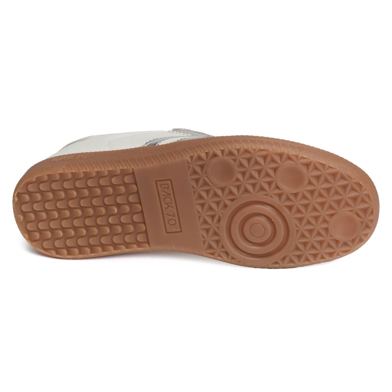 CLOUD METALLIC Blanc Argent, Sneakers basses Back 70