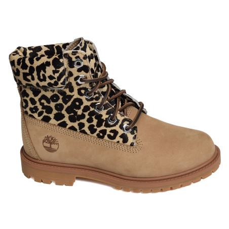 6 IN PREMIUM LEOPARD Beige Léopard, Boots Timberland