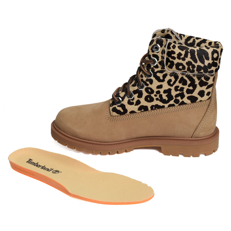 6 IN PREMIUM LEOPARD Beige Léopard, Boots Timberland