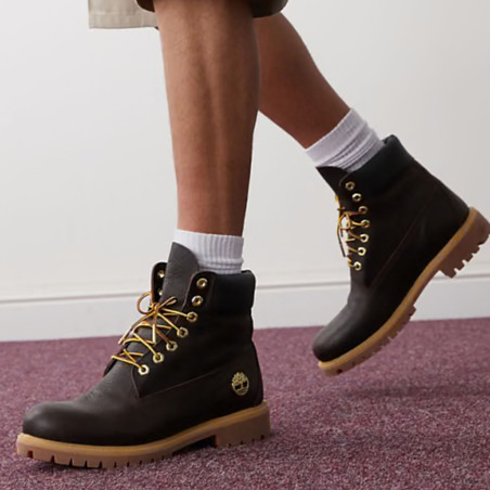 6PREMIUM BOOT Marron Foncé, Boots Timberland