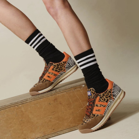 JOGGER ANIMAL Léopard, Baskets running Back 70