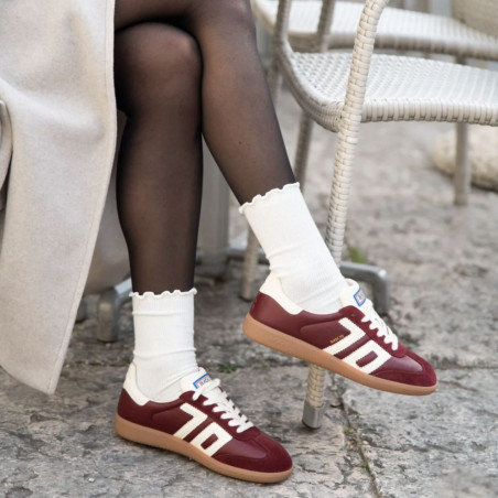 CLOUD NAPPA Bordeaux, Sneakers basses Back 70