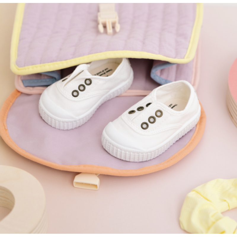 106627 Blanc, Slip-On Victoria