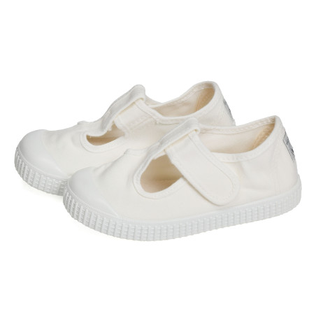 136625 Blanc, Chaussures basses Victoria