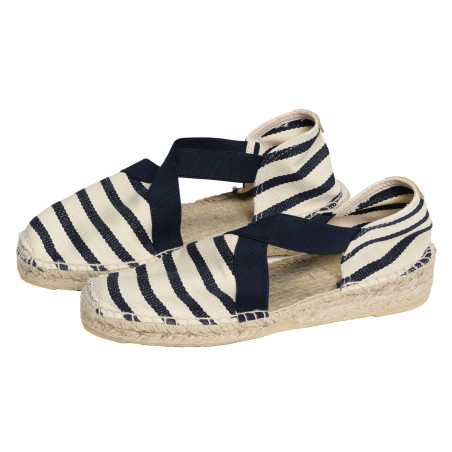 EVA Beige Marine, Espadrilles Toni Pons
