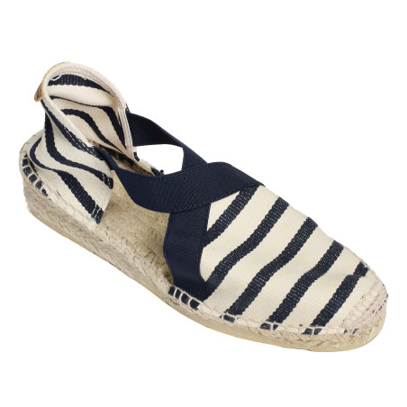 EVA Beige Marine, Espadrilles Toni Pons