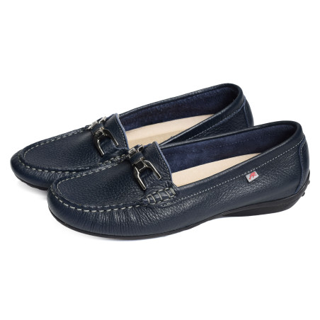 BRUNI F0804 Marine, Mocassins Fluchos