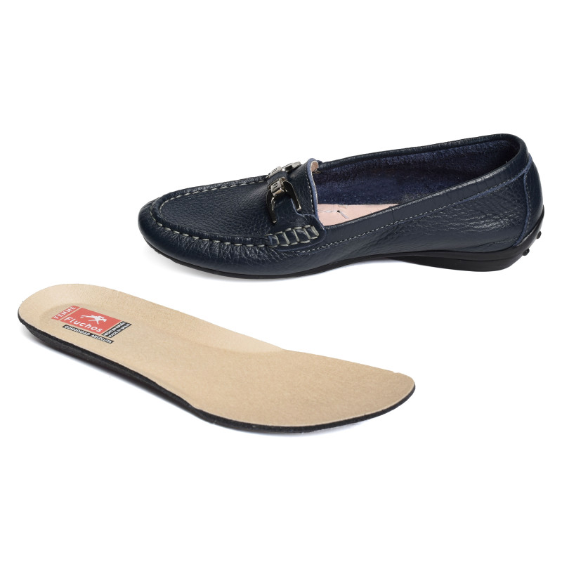 BRUNI F0804 Marine, Mocassins Fluchos