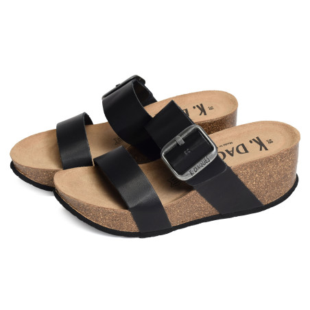 CULIP Noir, Mules K.Daques