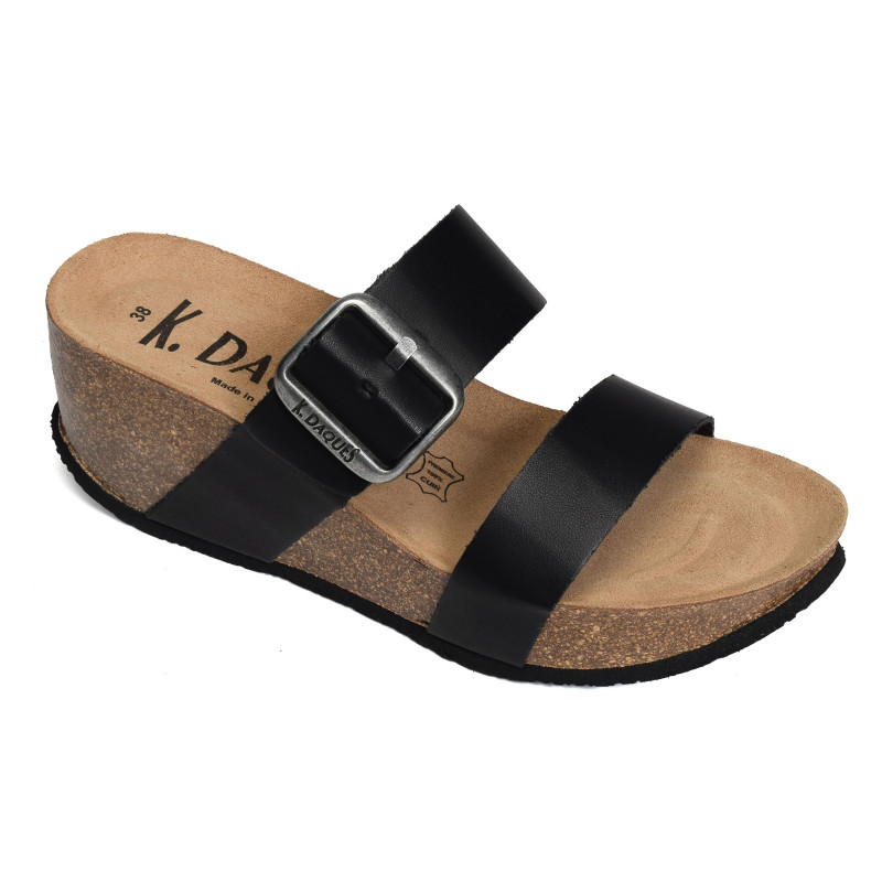 CULIP Noir, Mules K.Daques