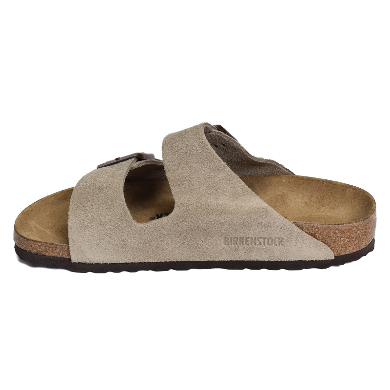 ARIZONA SUEDE W Taupe, Mules Birkenstock