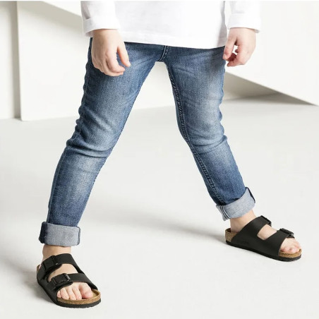 ARIZONA ENFANT Noir, Mules Birkenstock